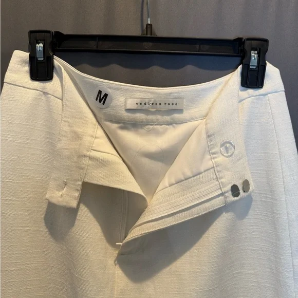 Endless Rose White Maxi Skirt - Picture 2 of 3